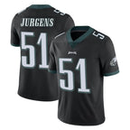 P.Eagles #51 Cam Jurgens Player Black Limited Vapor Untouchable Home Game Gdoa Stitched Jerseys