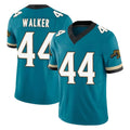 J.Jaguars #44 Travon Walker Player Teal Prowler Throwback Vapor F.U.S.E. Limited Home Game Gdoa Stitched Jerseys