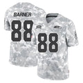 S.Seahawks #88 AJ Barner Player Arctic Camo Limited Salute To Service Home Game Gdoa Stitched Jerseys