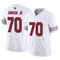 A.Cardinals #70 Paris Johnson Jr. Player White Vapor F.U.S.E. Limited Home Game Gdoa Stitched Jerseys