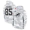 M.Dolphins #85 Greg Dulcich Player Arctic Camo Salute to Service Hoodies Limited Game Gdoa Stitched Jerseys