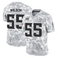 M.Vikings #55 Eric Wilson Player Arctic Camo Salute To Service Limited Game Gdoa Stitched Jerseys