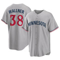 M.Twins #38 Matt Wallner Player Gray Game Limited Home Fdoa Stitched Jerseys