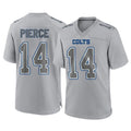 IN.Colts #14 Alec Pierce Player Gray Atmosphere Fashion Home Game Gdoa Stitched Jerseys