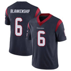 H.Texans #6 Reed Blankenship Player Navy Limited Vapor Untouchable Home Game Gdoa Stitched Jerseys