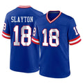 NY.Giants #18 Darius Slayton Player Royal Classic Home Game Gdoa Stitched Jerseys