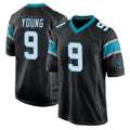 C.Panthers #9 Bryce Young Player Black Game Gdoa Stitched Jerseys