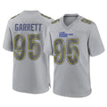 LA.Rams #95 Myles Garrett Player Gray Atmosphere Fashion Home Game Gdoa Stitched Jerseys