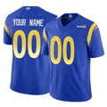 Custom LA.Rams Royal Limited Vapor F.U.S.E. Home Game Any Name & Numbers Gdoa Stitched Jerseys