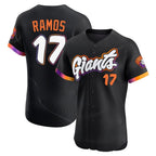 SF.Giants #17 Heliot Ramos Player Black 2025 City Connect Home Limited Elite Fdoa Stitched Jerseys