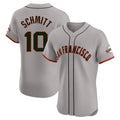SF.Giants #10 Casey Schmitt Player Gray Home Limited Elite Fdoa Stitched Jerseys