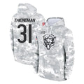 C.Bears #31 Dillon Thieneman Player Arctic Camo Salute to Service Pullover Hoodies Limited Gdoa Stitched Jerseys