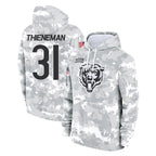 C.Bears #31 Dillon Thieneman Player Arctic Camo Salute to Service Pullover Hoodies Limited Gdoa Stitched Jerseys