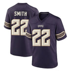 MN.Vikings #22 Harrison Smith Player Purple 2026 Rivalries Collection Home Game Gdoa Stitched Jerseys
