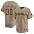 S.Diego Padres #30 Gavin Sheets Player Khaki Home Limited Fdoa Stitched Jerseys