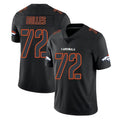 D.Broncos #72 Garett Bolles Player Black Impact Limited Game Gdoa Stitched Jerseys