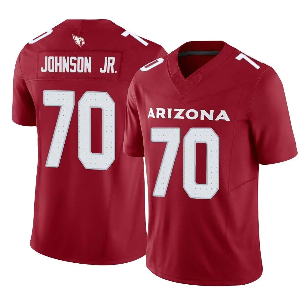 A.Cardinals #70 Paris Johnson Jr. Player Cardinal Vapor F.U.S.E. Limited Home Game Gdoa Stitched Jerseys