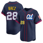 D.Tigers #28 Javier B¨¢ez Player Navy Limited American League All-Star Edition Gdoa Stitched Jerseys