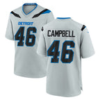 D.Lions #46 Jack Campbell Player Silver 2026 Rivalries Collection Home Game Gdoa Stitched Jerseys