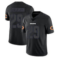 C.Bears #29 Tyrique Stevenson Player Black Impact Limited Game Gdoa Stitched Jerseys