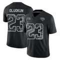 J.Jaguars #23 Foyesade Oluokun Player Black Limited 2026 Salute to Service Home Game Gdoa Stitched Jerseys