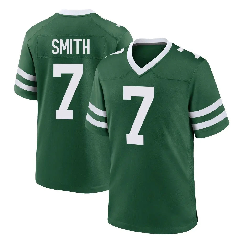 NY.Jets #7 Geno Smith Player Green Legacy Home Game Gdoa Stitched Jerseys
