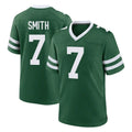 NY.Jets #7 Geno Smith Player Green Legacy Home Game Gdoa Stitched Jerseys