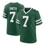 NY.Jets #7 Geno Smith Player Green Legacy Home Game Gdoa Stitched Jerseys