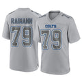 IN.Colts #79 Bernhard Raimann Player Gray Atmosphere Fashion Home Game Gdoa Stitched Jerseys