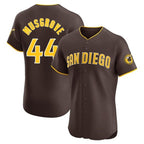 S.Diego Padres #44 Joe Musgrove Player Brown Home Limited Elite Fdoa Stitched Jerseys