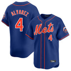 NY.Mets #4 Francisco Alvarez Player Royal Home Limited Fdoa Stitched Jerseys