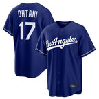 LA.Dodgers #17 Shohei Ohtani Player Royal Game Fdoa Stitched Jerseys