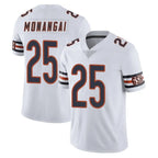 C.Bears #25 Kyle Monangai Player White Vapor Untouchable Limited Home Game Gdoa Stitched Jerseys