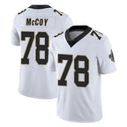 NO.Saints #78 Erik McCoy Player White Limited Vapor Untouchable Home Game Gdoa Stitched Jerseys
