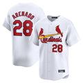 St. Louis Cardinals #28 Nolan Arenado Player White Home Limited Fdoa Stitched Jerseys
