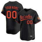 Custom B.Orioles Black Limited Home Game Any Name & Number Gdoa Stitched Jerseys