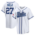 P.Phillies #27 Aaron Nola Player White 2026 World Classic Limited Fdoa Stitched Jerseys