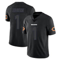 C.Bears #1 Jaylon Johnson Player Black Impact Limited Game Gdoa Stitched Jerseys