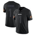 C.Bears #1 Jaylon Johnson Player Black Impact Limited Game Gdoa Stitched Jerseys