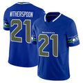 S.Seahawks #21 Devon Witherspoon Player Royal Rivalries Vapor Limited Home Game Gdoa Stitched Jerseys
