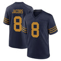 GB.Packers #8 Josh Jacobs Player Navy The 1923 Classic Home Game Gdoa Stitched Jerseys