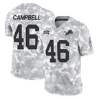 D.Lions #46 Jack Campbell Player Arctic Camo Salute To Service Limited Gdoa Stitched Jerseys