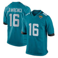 J.Jaguars #16 Trevor Lawrence Player Teal Home Game Gdoa Stitched Jerseys