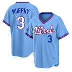 A.Braves #3 Dale Murphy Player Powder Blue 2026 City Connect T-shirt Home Game Gdoa Stitched Jerseys