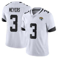 J.Jaguars #3 Jakobi Meyers Player White Vapor Untouchable Limited Home Game Gdoa Stitched Jerseys