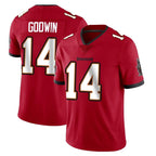 TB.Buccaneers #14 Chris Godwin Jr. Player Red Limited Vapor F.U.S.E. Home Game Gdoa Stitched Jerseys