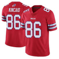 B.Bills #86 Dalton Kincaid Player Red Vapor Untouchable Limited Gdoa Stitched Jerseys