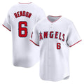 LA.Angels #6 Anthony Rendon Player White Limited Home Fdoa Stitched Jerseys