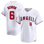 LA.Angels #6 Anthony Rendon Player White Limited Home Fdoa Stitched Jerseys