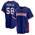 S.Diego Padres #58 Wandy Peralta Player Royal 2026 World Classic Home Limited Fdoa Stitched Jerseys
